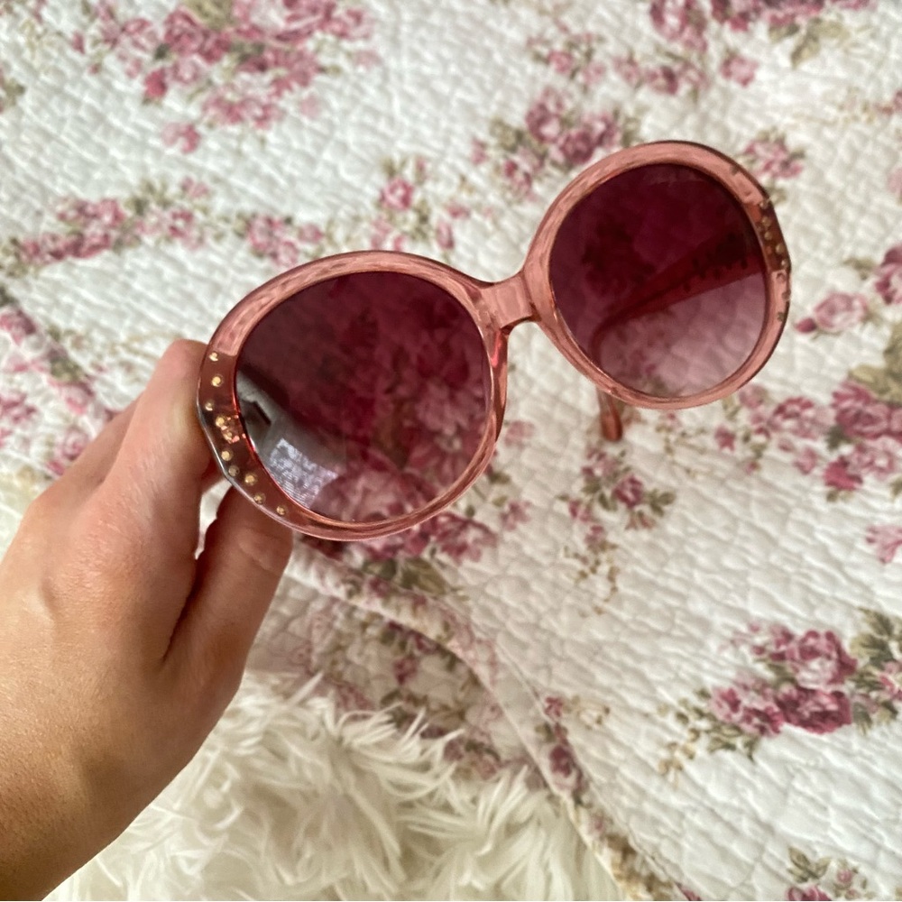 Pink Retro  Marilyn Monroe Sunglasses